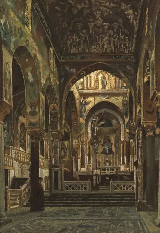 Палатинская капелла, Палермо - Фредерик Лейтон
