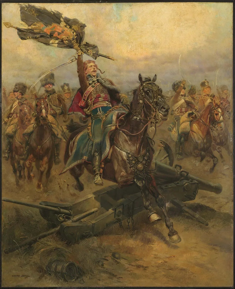 Кавалерийский эскорт - Эдуард Детий