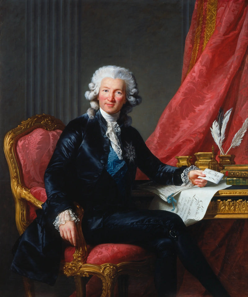 Шарль-Александр де Калон (1734-1802) - Элиза Виге Лебр