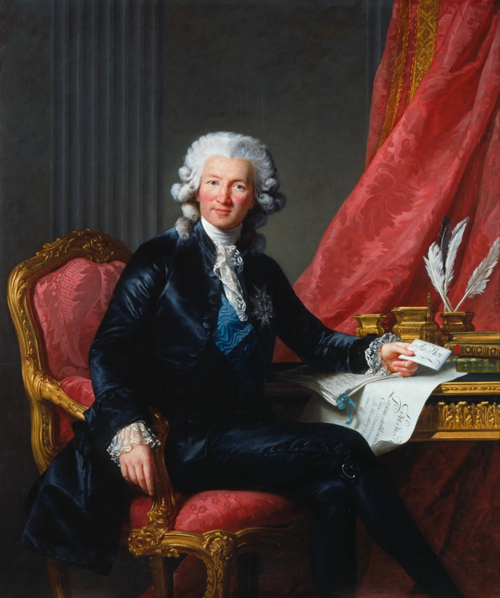 Charles-Alexandre de Calonne (1734-1802) - Élisabeth Vigée Le Brun - Alpha Reproduction