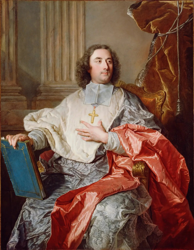 Шарль де Сен-Албин (1698-1764), архиепископ Камбре - Гиацинт Ригу