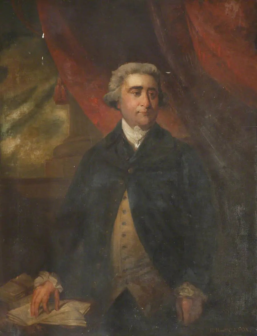 Чарльз Джеймс Фокс (1749–1806), депутат, государственный секретарь (1782) - Джошуа Рейнольдс