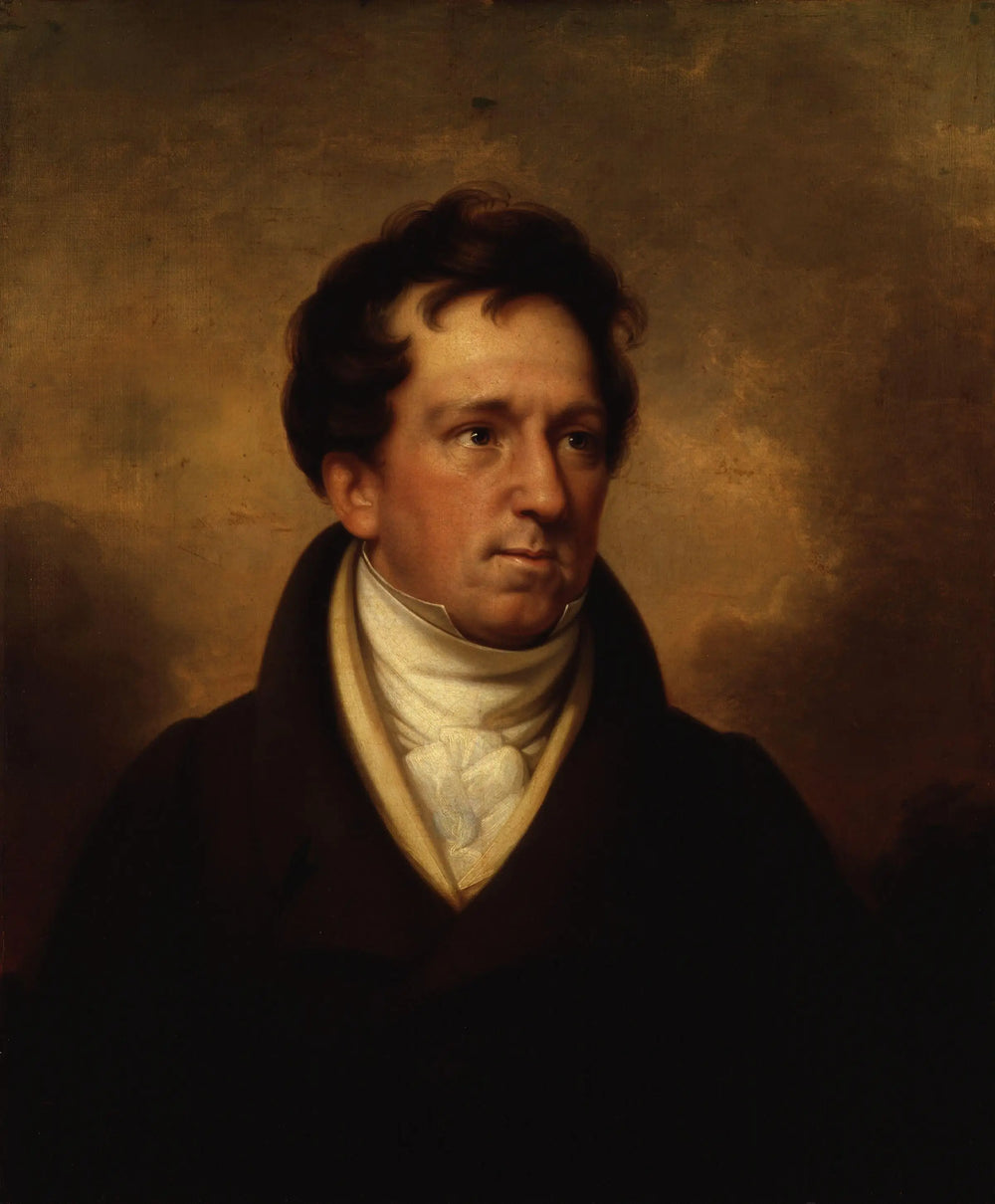 Charles Mathews - Rembrandt Peale - Alpha Reproduction