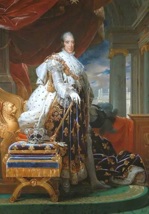 Шарль X (1757-1836), в коронационном наряде — Франсуа Жерар