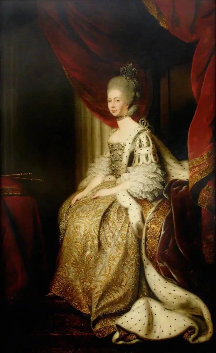 Шарлотта-Софи Мекленбург-Стрелиц (1744–1818), королева-консорт Георга III - Джошуа Рейнольдс