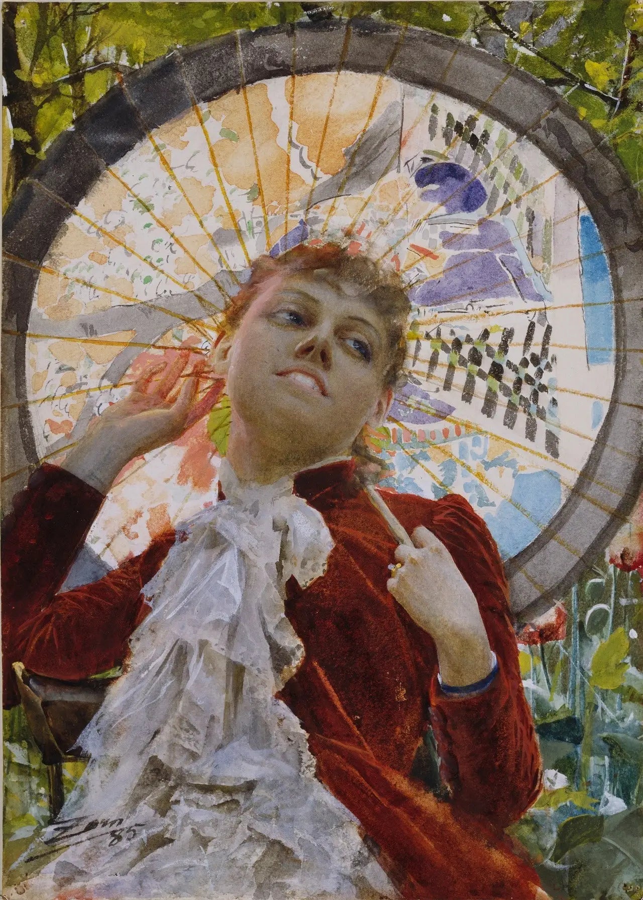 Châteaux en Espagne - Anders Zorn - Alpha Reproduction