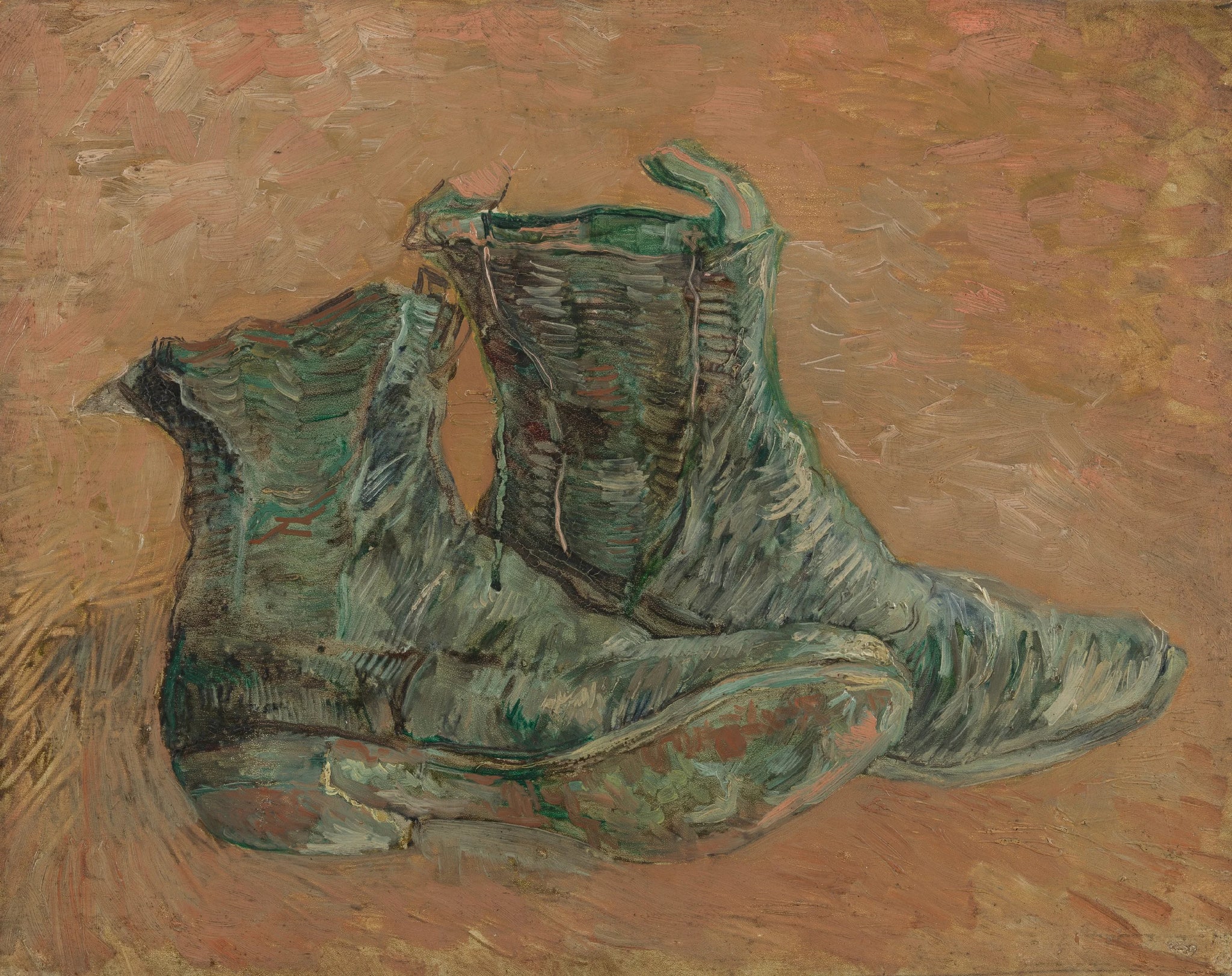 Chaussures F331 de Vincent van Gogh, nature morte du Van Gogh Museum
