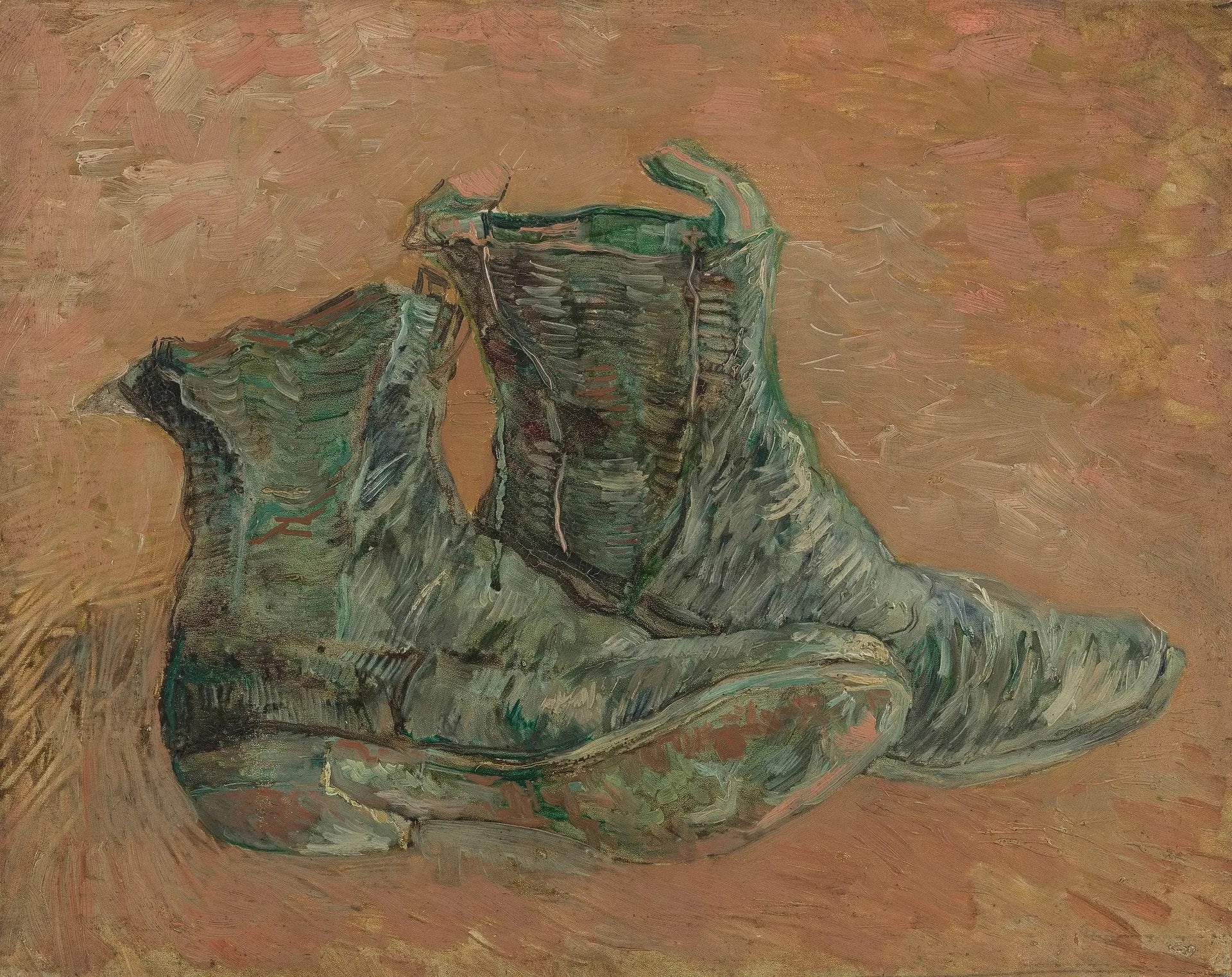 Chaussures - Vincent van Gogh image 1 copie de tableau peinte à la main