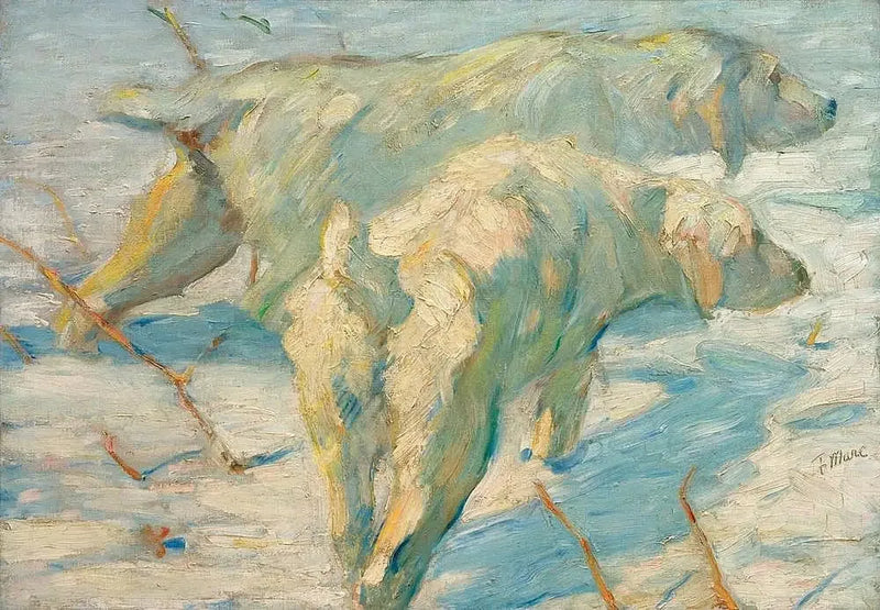 Сибирские овчарки - Франц Марк