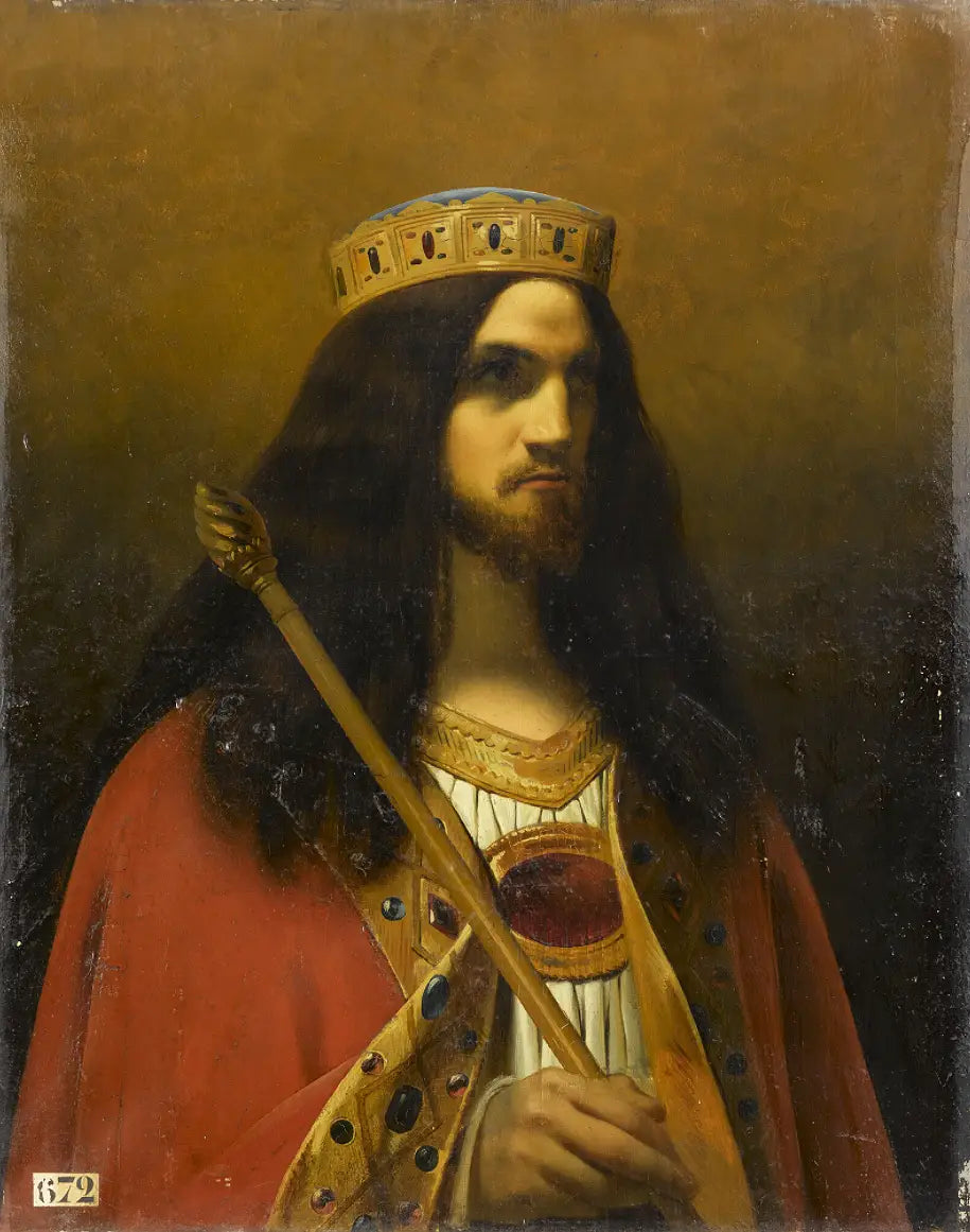 Childéric III roi des Francs - Émile Signol - Alpha Reproduction