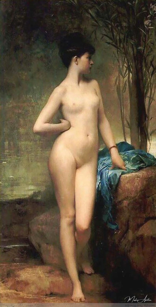 Chloé - Jules Lefebvre - Reproductions de tableaux et peintures haut de gamme