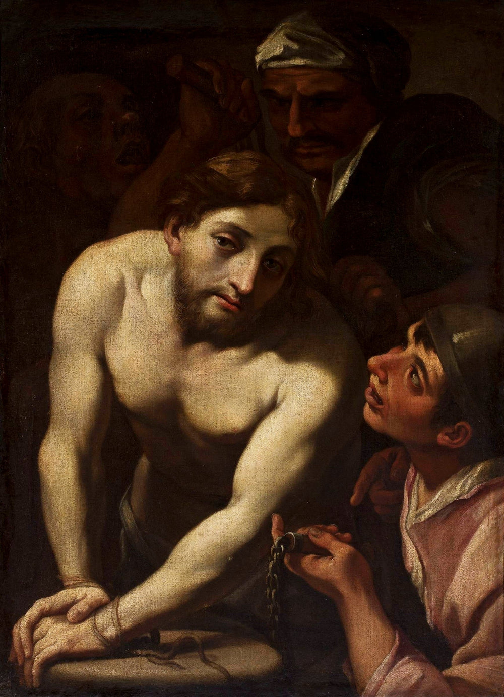 Christ à la colonne - Gerrit van Honthorst - Alpha Reproduction
