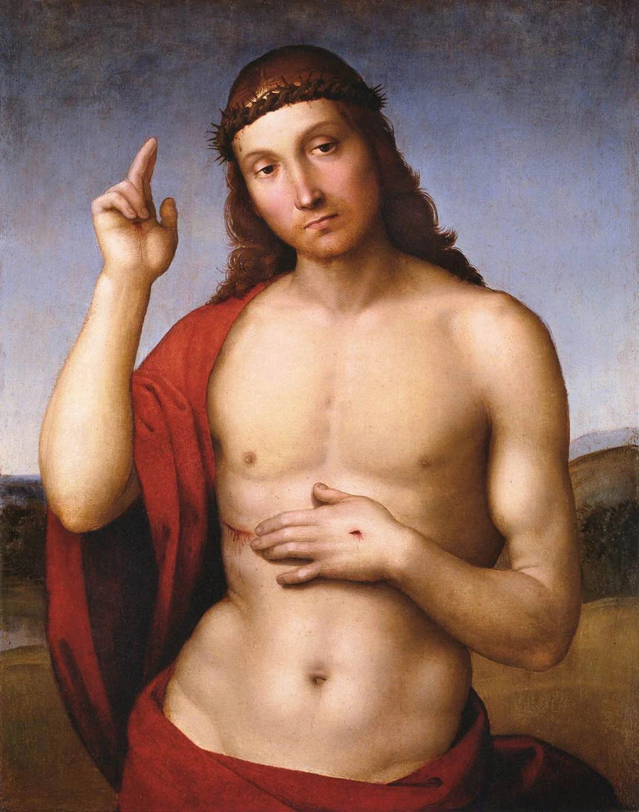 Le Christ bénissant avec les stigmates, vers 1504-1506 – Raphaël
