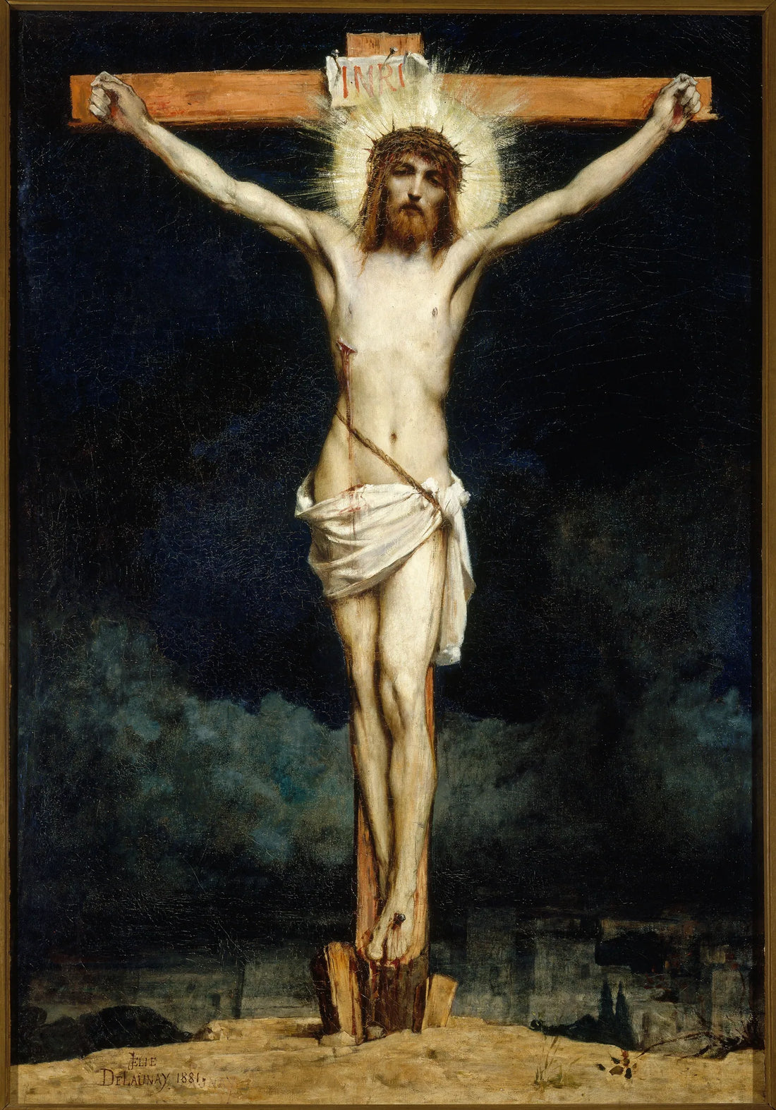 Christ en croix - Jules-Élie Delaunay