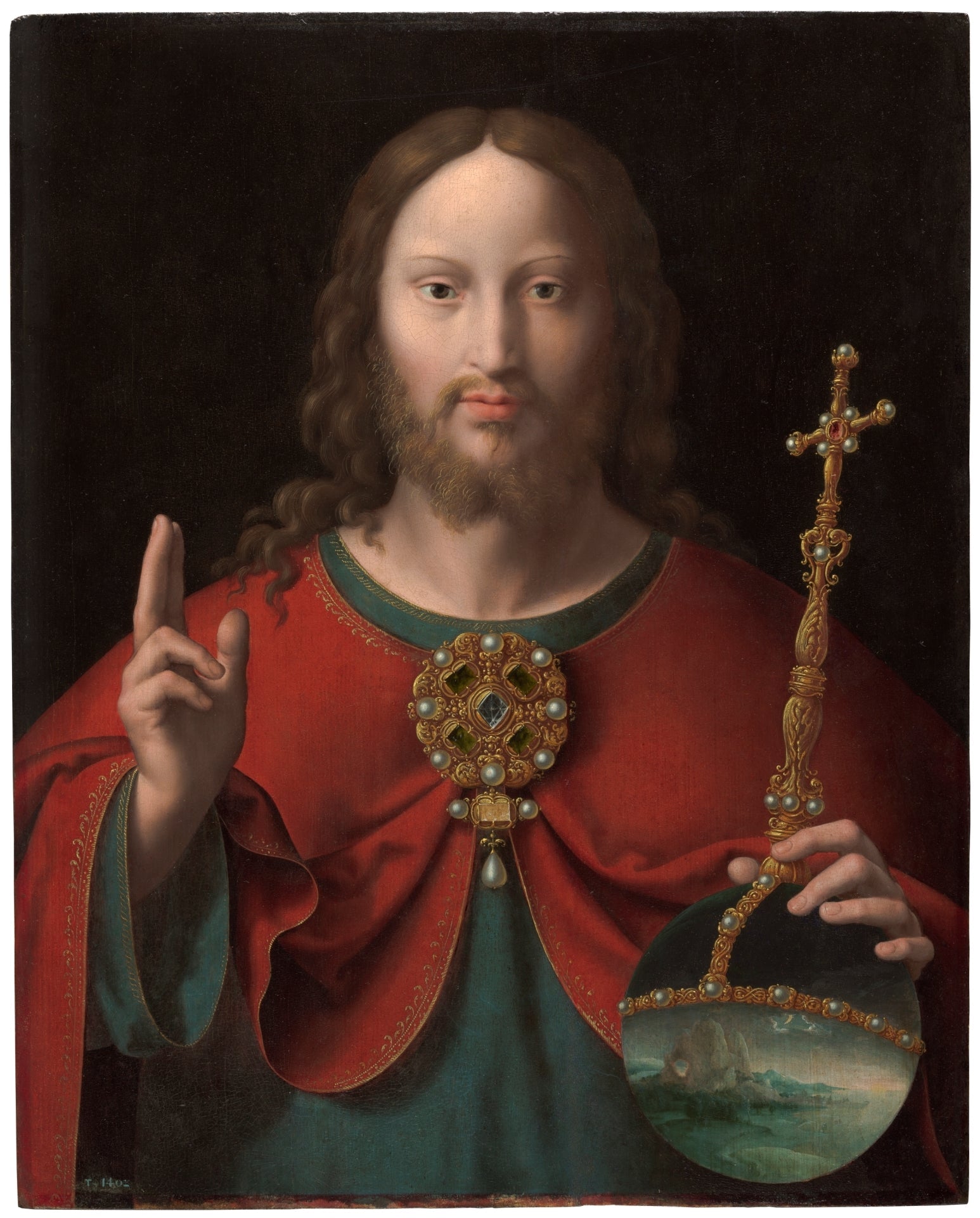Christ le Sauveur - Joos van Cleve - Alpha Reproduction