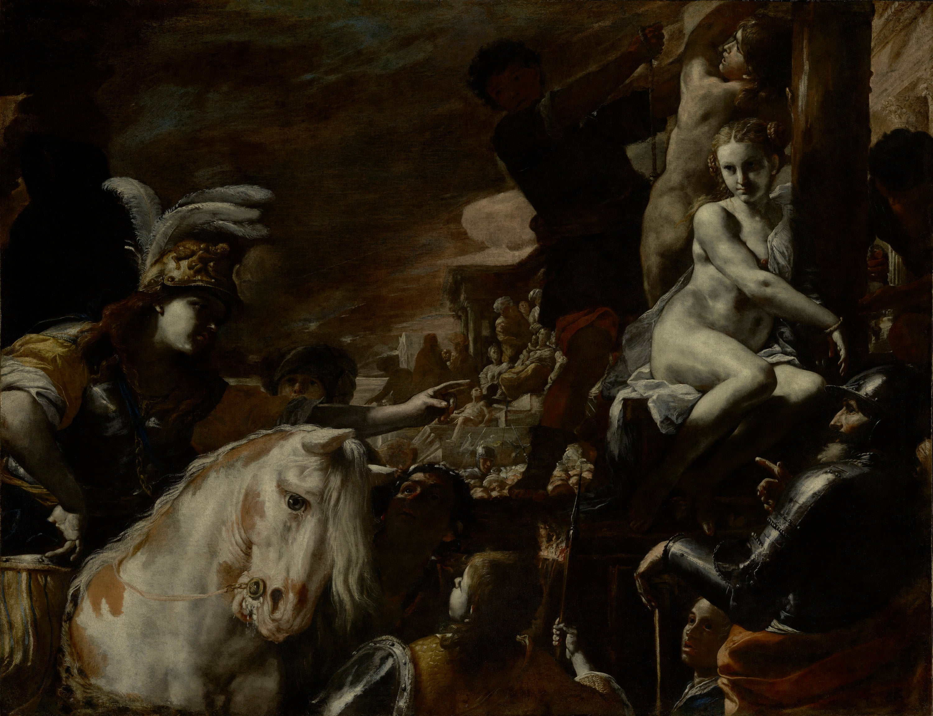 Clorinda sauvant Sofronia et Olindo - Mattia Preti - Alpha Reproduction