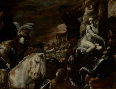 Clorinda sauvant Sofronia et Olindo - Mattia Preti - Alpha Reproduction