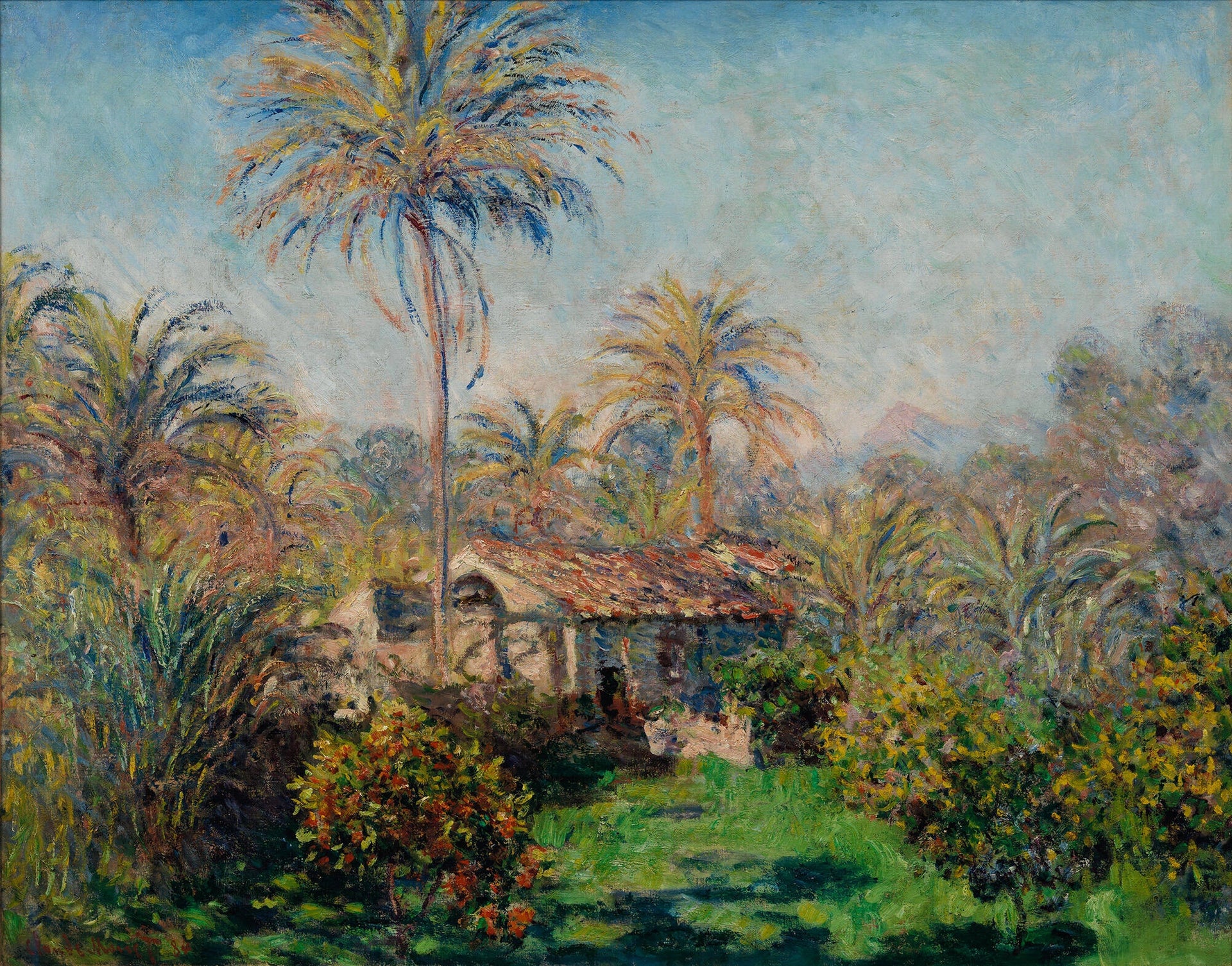 Un coin de ferme à Bordighera de Claude Monet, 1884 – Joslyn Art Museum 1943.39, Wildenstein 874