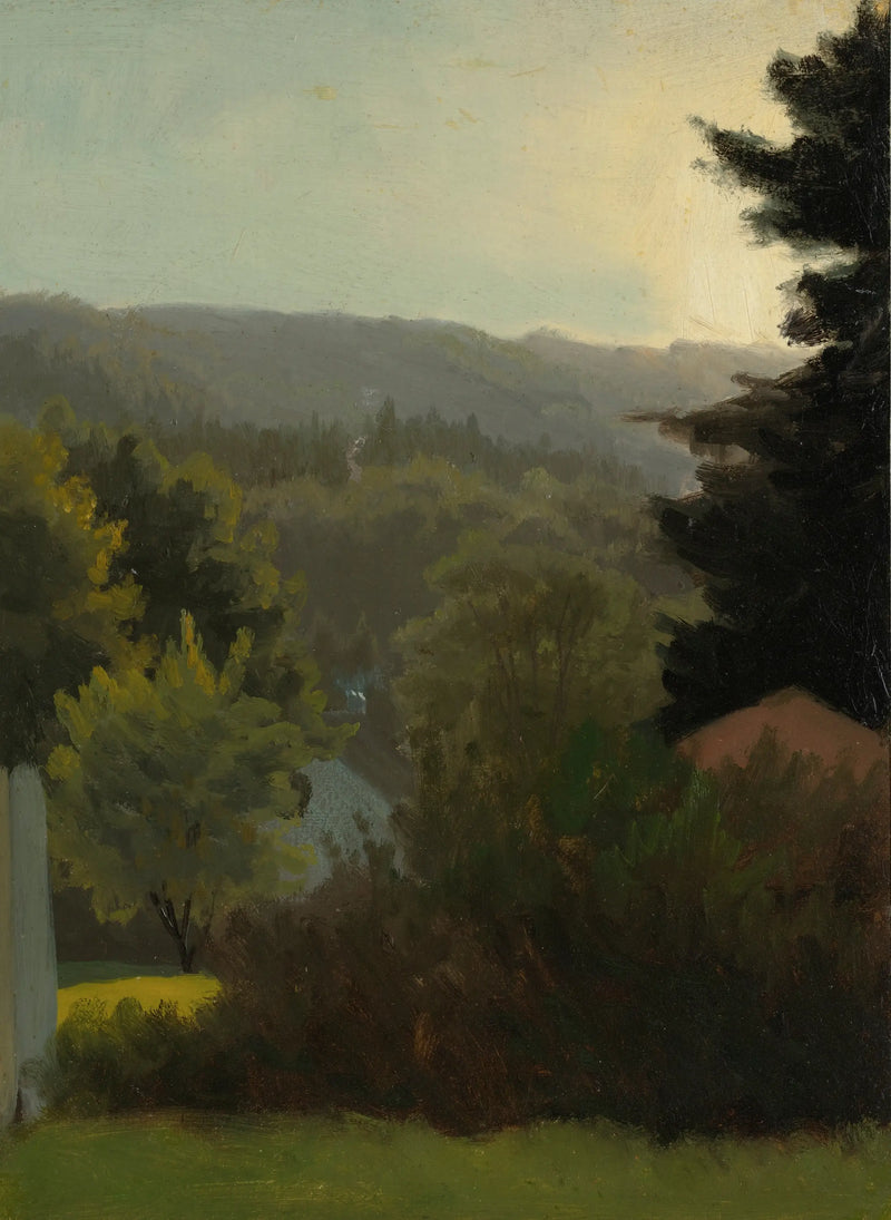 Лесистые холмы - Альберт Бирштадт