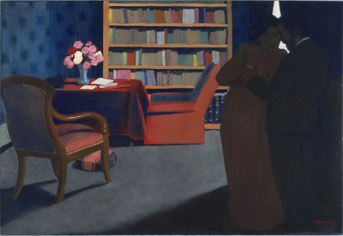 Colloque sentimental - Félix Vallotton - Alpha Reproduction