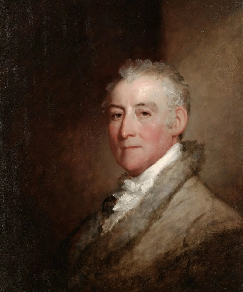 Полковник Джон Трамбулл (1756-1843) - Гилберт Стюарт