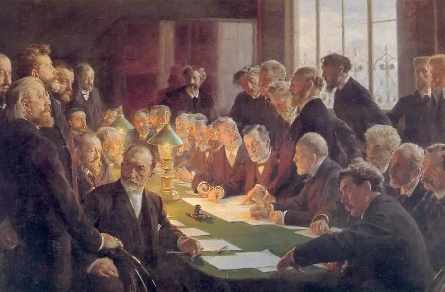 Комитет по выставке французского искусства в Копенгагене 1888 - Педер Северин Крюер
