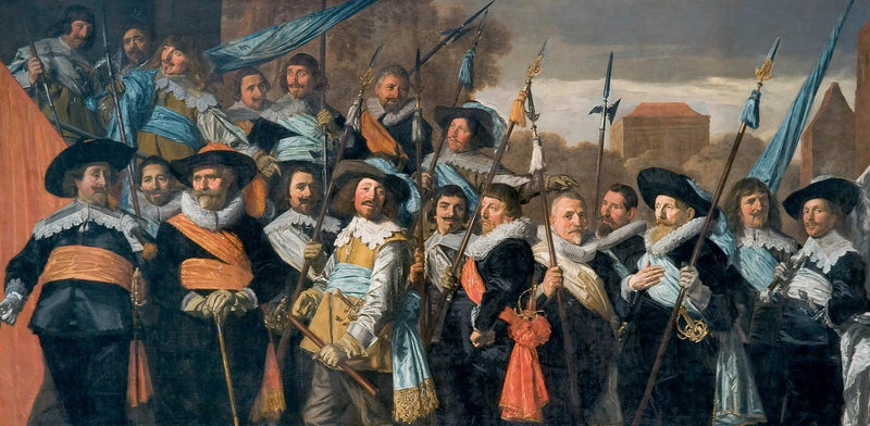 компания буржуазной милиции мушкетеров Харлем 1639 - Франс Халс