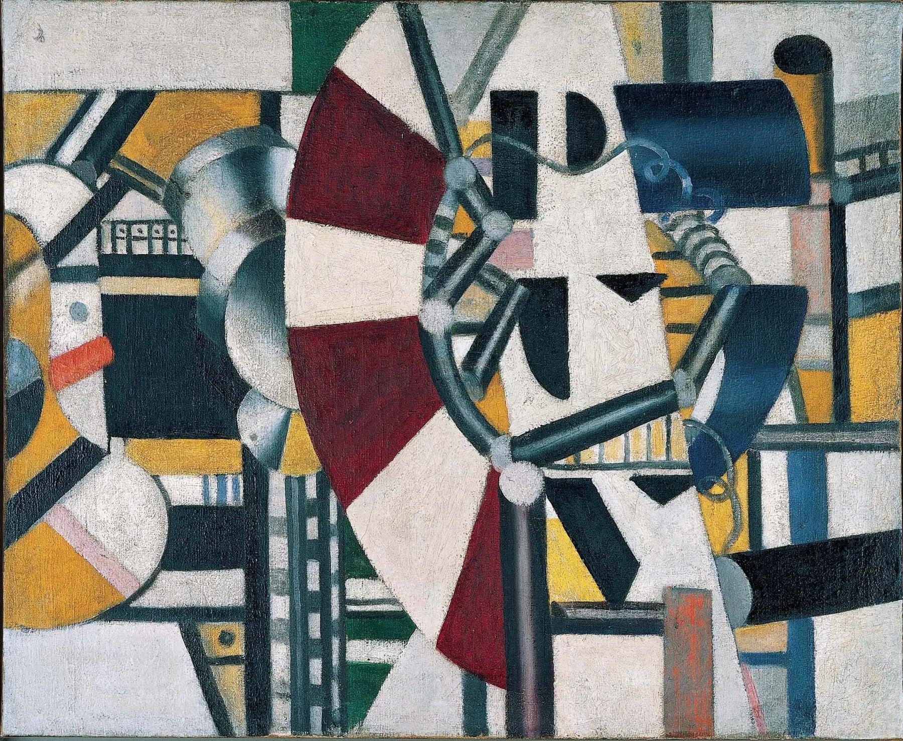 Composition - Fernand Léger image 1 reproduction réalisée par Alpha Reproduction