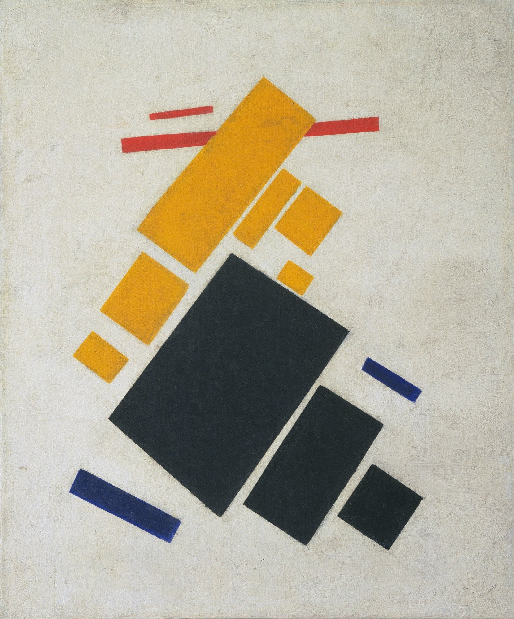 Composition suprématiste: Avion en vol - Kazimir Malevich - Alpha Reproduction
