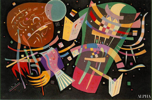 Composition X - Vassily Kandinsky - Reproductions de tableaux et peintures haut de gamme