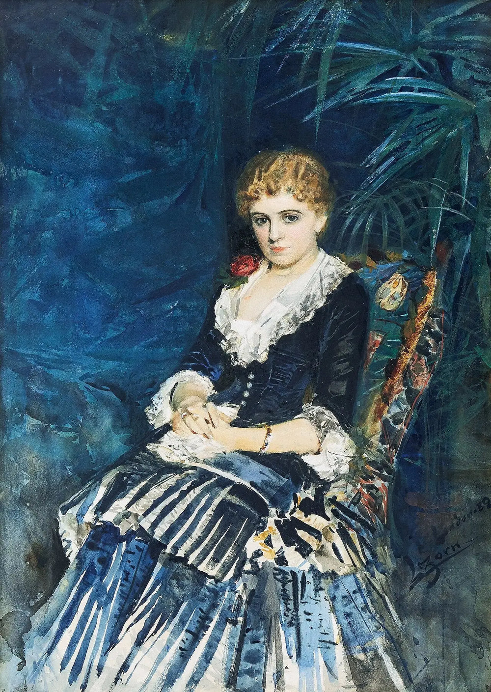 Comtesse Stenbock - Anders Zorn - Alpha Reproduction