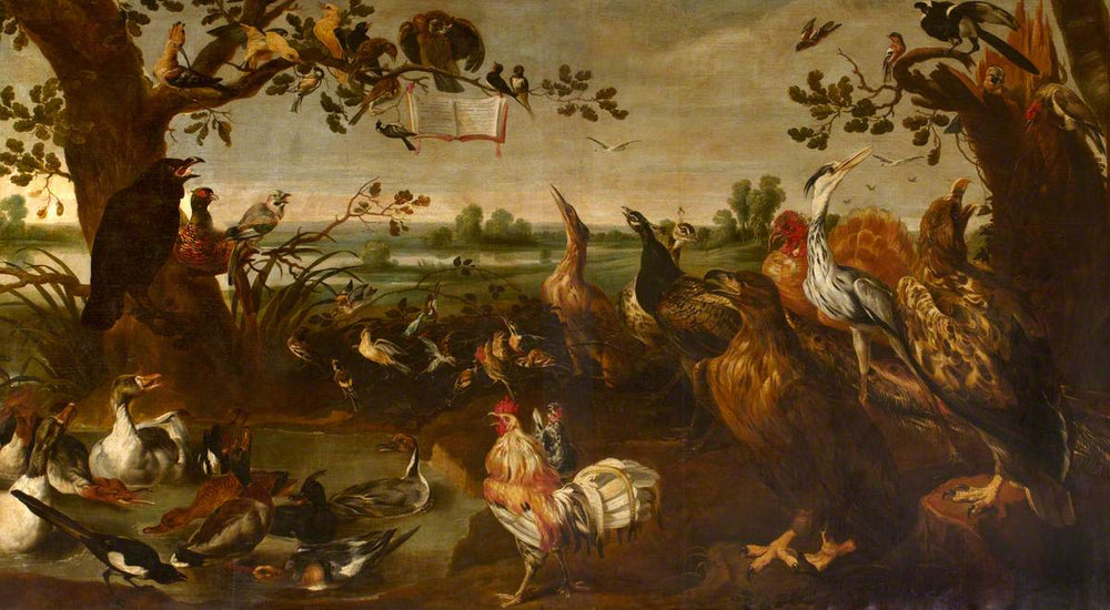 Concert d'oiseaux - Frans Snyders image 1 reproduction d’œuvre d’art à l’huile