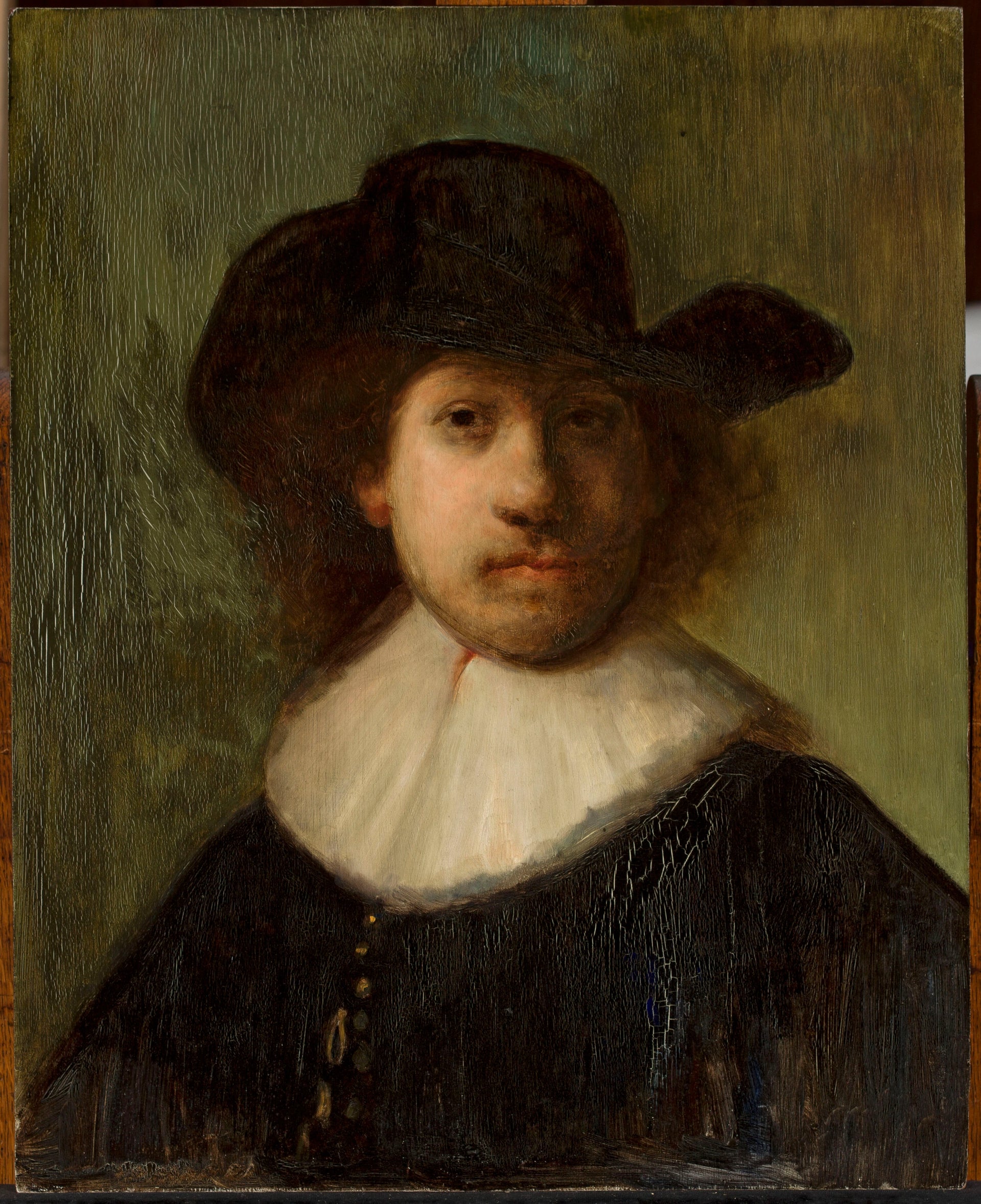 Autoportrait de Rembrandt — copie du XXe siècle d’après Rembrandt, Musée national de Varsovie