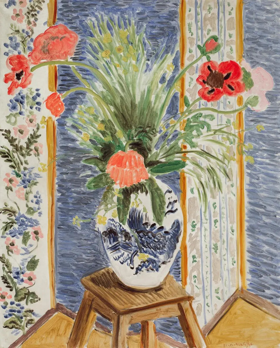 Coquelicots - Henri Matisse image 1 copie de tableau peinte à la main