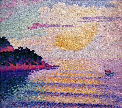 Coucher de soleil sur la mer - Henri-Edmond Cross - Alpha Reproduction