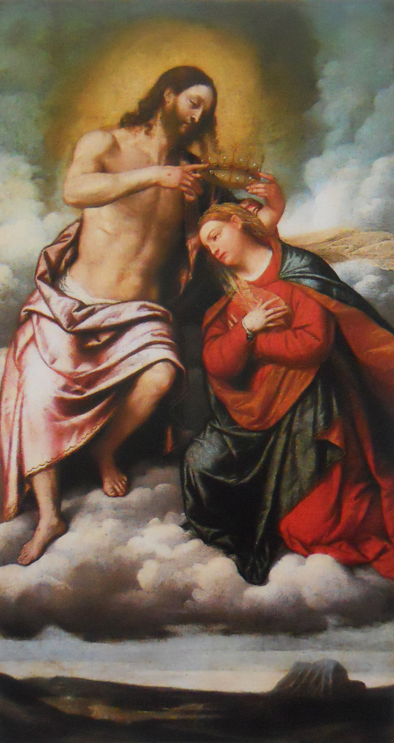 Коронование Девы — Алессандро Бонвичино