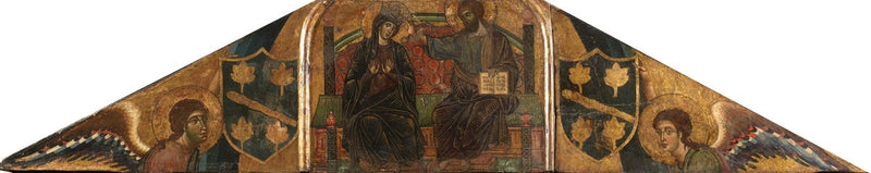 Коронование Девы - Гвидо да Сиена