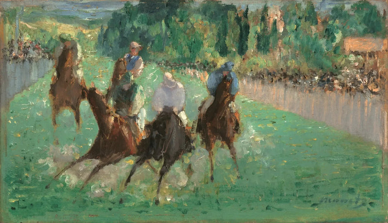 Забеги на Лоншам - Эдвард Мане