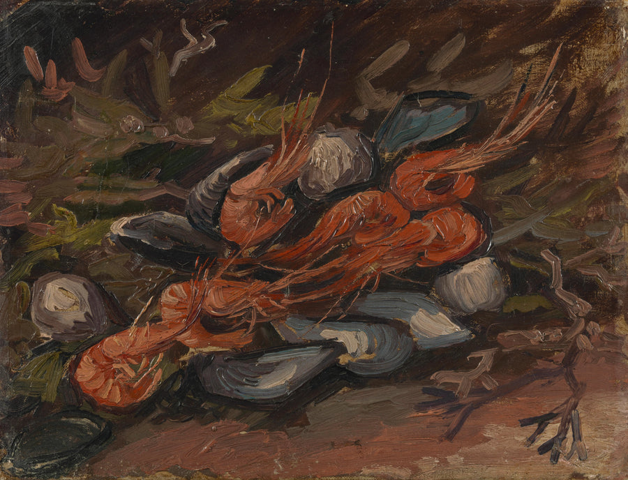 Crevettes et moules F256 — Vincent van Gogh