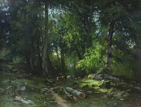 В лесу - Иван Чихин
