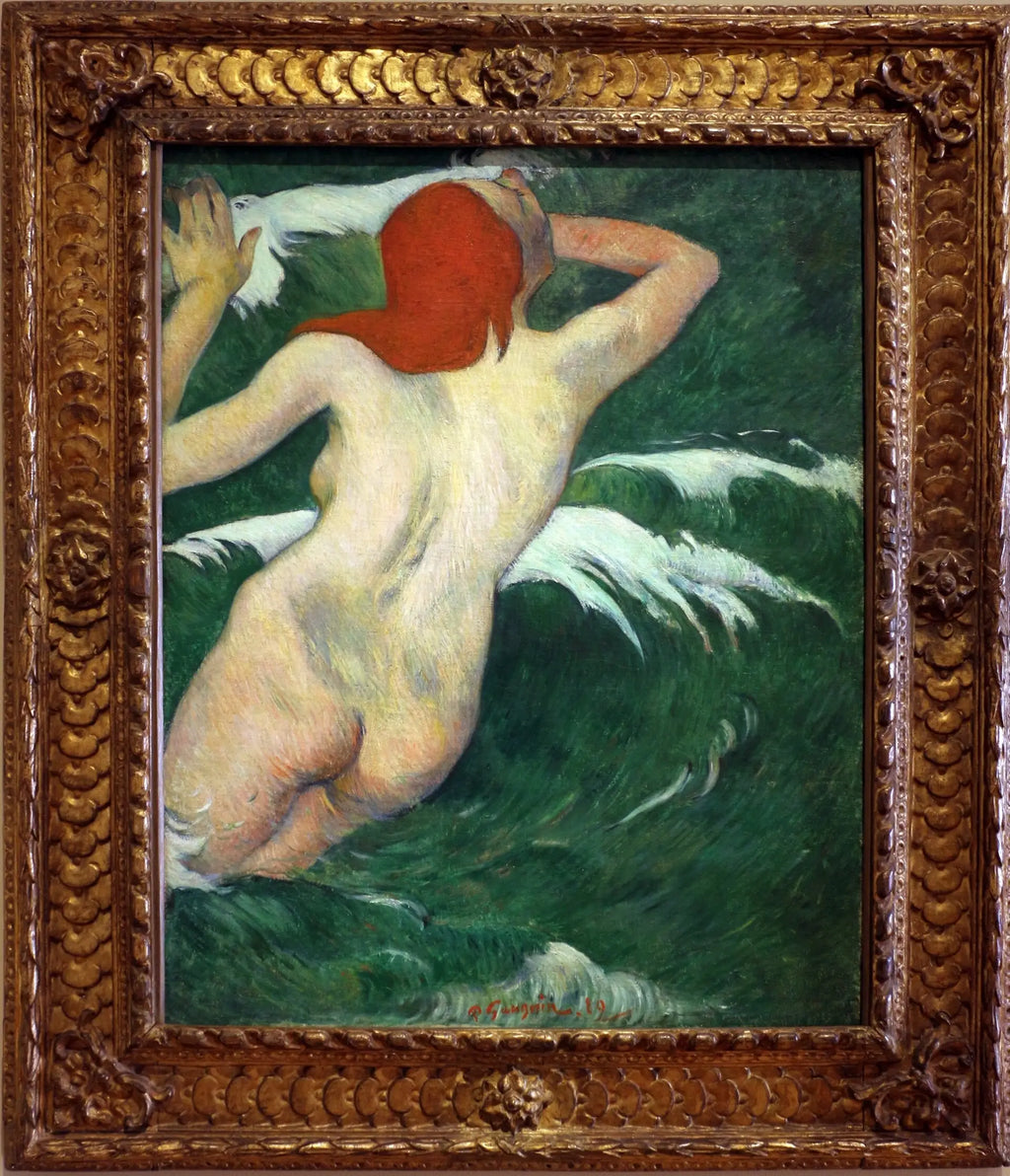 Dans les vagues - Paul Gauguin - Alpha Reproduction