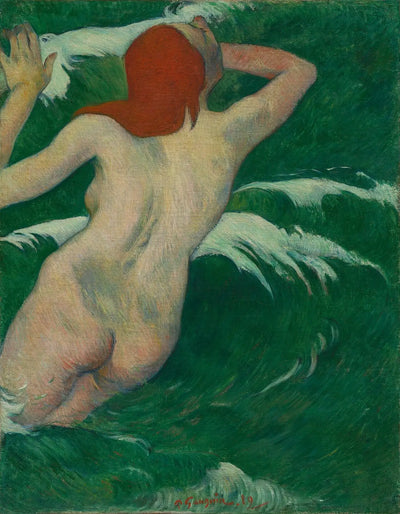 Dans les vagues - Paul Gauguin - Alpha Reproduction