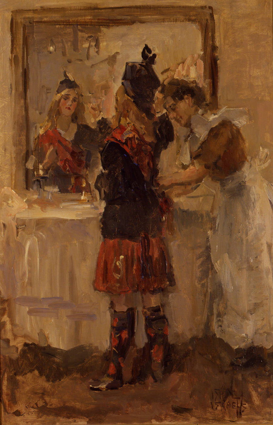 шотландский танец - Isaac Israëls