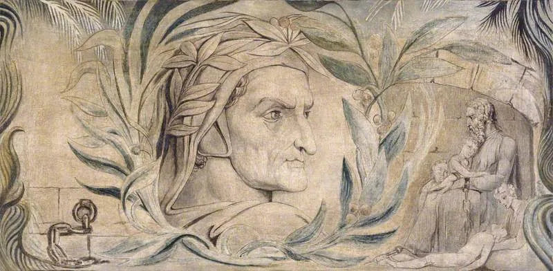 Данте Алигьери (около 1265–1321) - Уильям Блейк