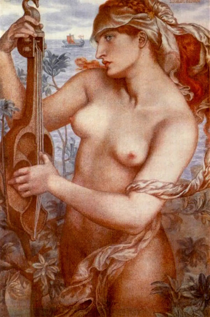Ligeia Siren - Dante Gabriel Rossetti