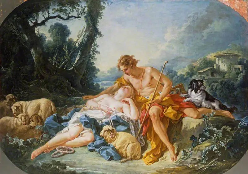 Дафнис и Хлоя - Франсуа Буше