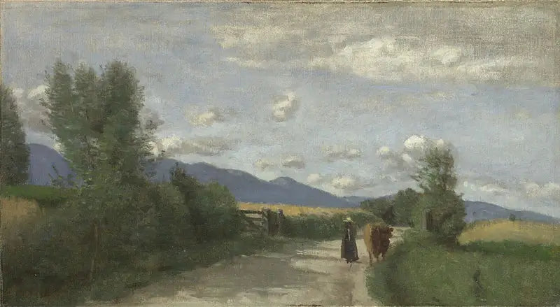 Dardagny matin - Jean-Baptiste Camille Corot - Alpha Reproduction