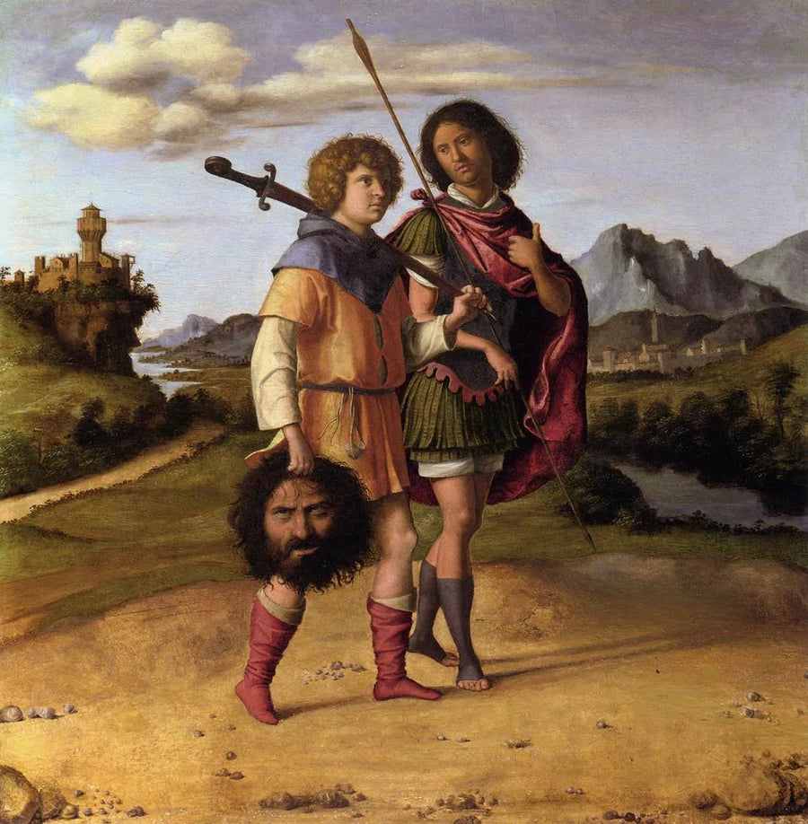 Давид и Ионафан - Cima da Conegliano
