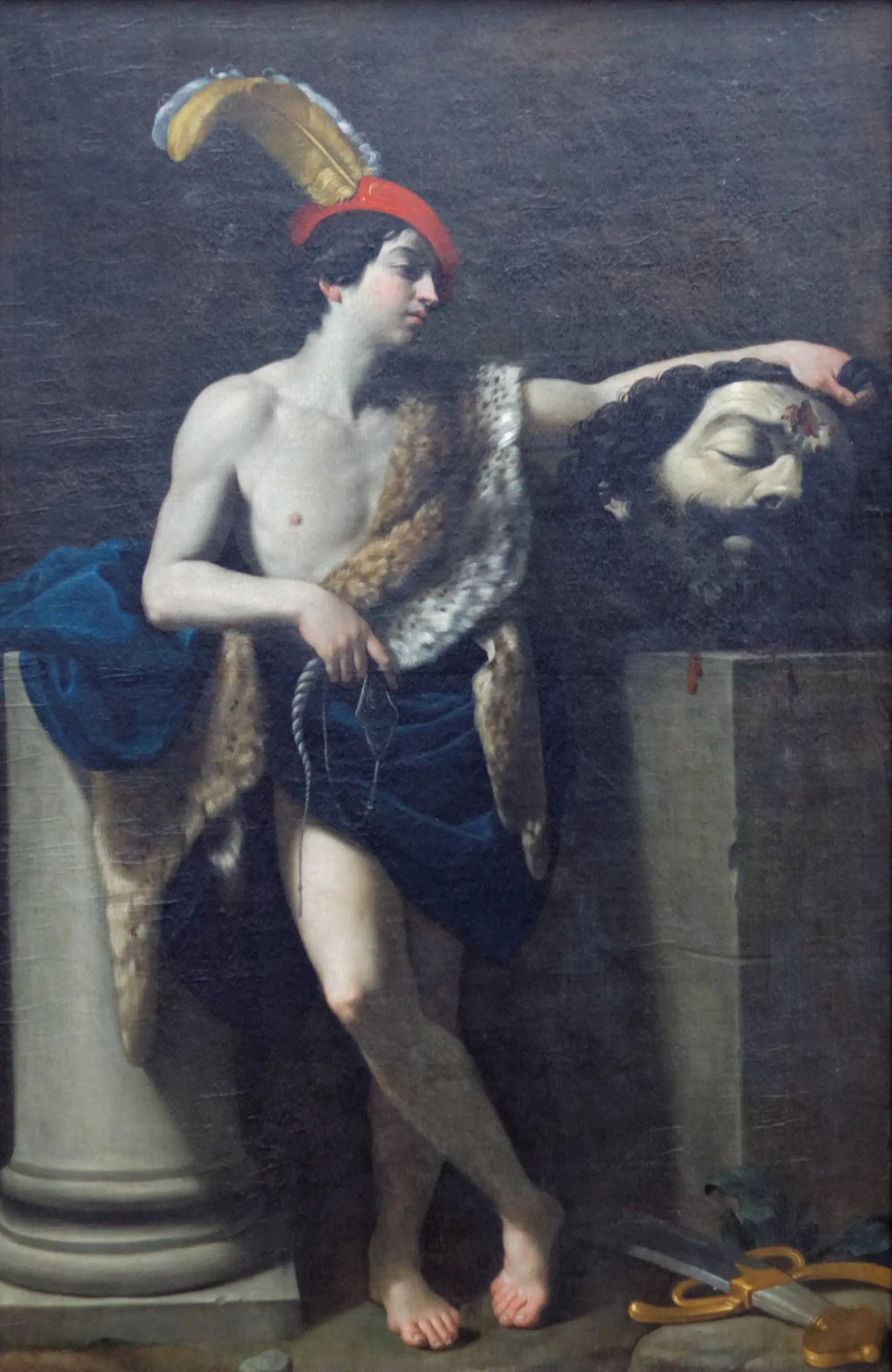 David vainqueur de Goliath - Guido Reni image 1 reproduction réalisée par Alpha Reproduction