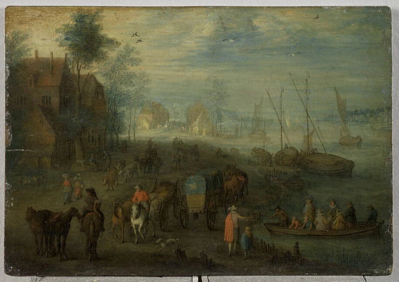 Le Débarquement - Jan I Brueghel